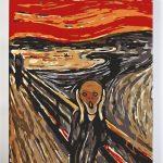 Krzyk Munch od akrylowo, malowanie po numerach