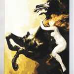 Szał uniesień od akrylowo, malowanie po numerach