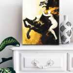 Szał uniesień od akrylowo, malowanie po numerach