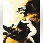 Szał uniesień od akrylowo, malowanie po numerach