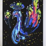 Paw szkicem od akrylowo, polskie najwyższej jakości malowanie po numerach