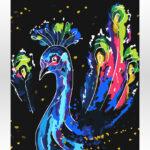 Paw szkicem od akrylowo, polskie najwyższej jakości malowanie po numerach