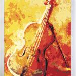 W to mi graj od akrylowo, polskie najwyższej jakości malowanie po numerach