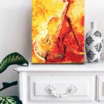 W to mi graj od akrylowo, polskie najwyższej jakości malowanie po numerach