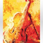 W to mi graj od akrylowo, polskie najwyższej jakości malowanie po numerach