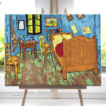 Pokój Van Gogha w Arles od akrylowo, malowanie po numerach dla początkujących, tanio