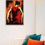 Kobieta w emocjach ze sklepu akrylowo, malowanie po numerach dla początkujących, nowe wzory, tanio