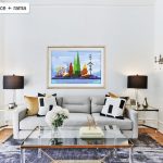 Jesienna wyspa ze sklepu akrylowo, malowanie po numerach dla początkujących, nowe wzory, tanio