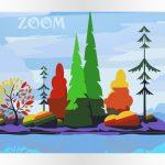 Jesienna wyspa ze sklepu akrylowo, malowanie po numerach dla początkujących, nowe wzory, tanio