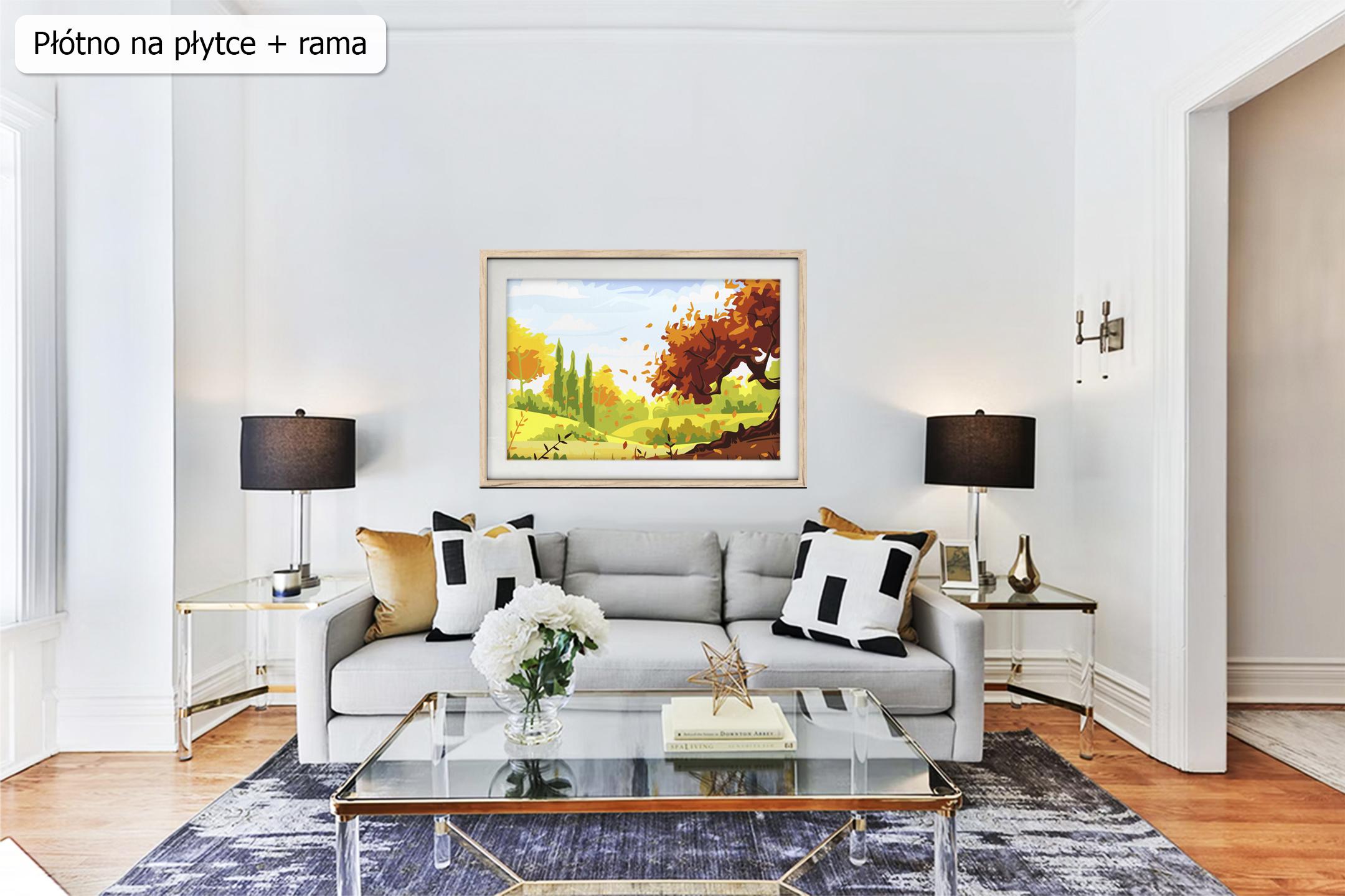 Lecą liście ze sklepu akrylowo, malowanie po numerach dla początkujących, nowe wzory, tanio