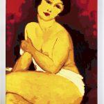 Amedeo Modigliani, Beatrice Hastings, akt, akrylowo.pl sklep z obrazami do malowania po numerach, reprodukcjami wielkich artystów i malarzy