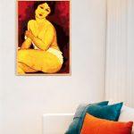 Amedeo Modigliani, Beatrice Hastings, akt, akrylowo.pl sklep z obrazami do malowania po numerach, reprodukcjami wielkich artystów i malarzy