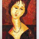 Amedeo Modigliani, Beatrice Hastings, akrylowo.pl sklep z obrazami do malowania po numerach, reprodukcjami wielkich artystów i malarzy