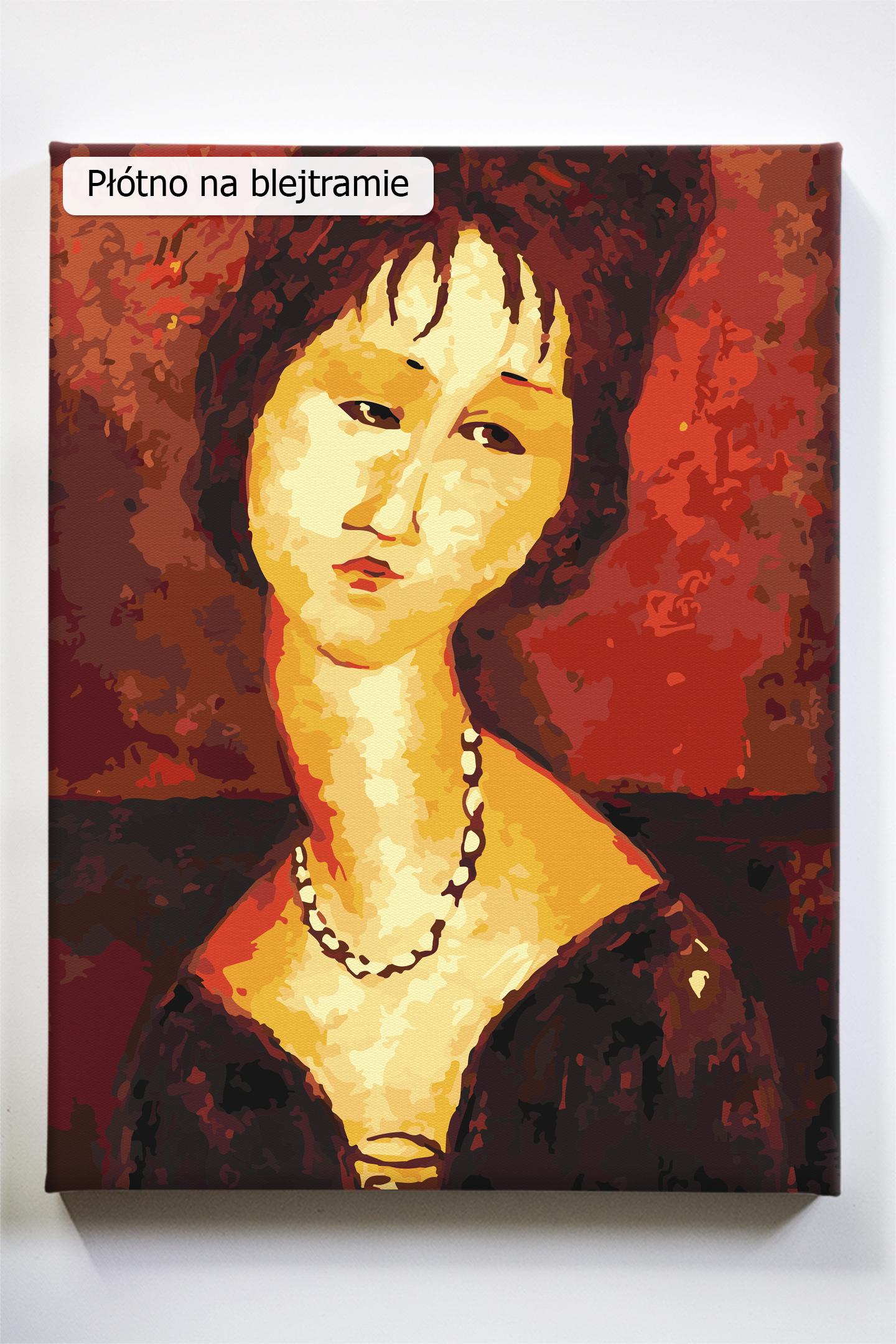 Amedeo Modigliani, Beatrice Hastings, akrylowo.pl sklep z obrazami do malowania po numerach, reprodukcjami wielkich artystów i malarzy