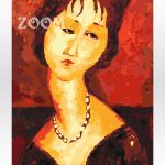 Amedeo Modigliani, Beatrice Hastings, akrylowo.pl sklep z obrazami do malowania po numerach, reprodukcjami wielkich artystów i malarzy