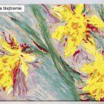 Claude Monet Żonkile, akrylowo.pl sklep z panoramami do malowania po numerach, panoramy numerami malowane, panoramy po numerach dla początkujących, wysoka jakość