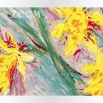 Claude Monet Żonkile, akrylowo.pl sklep z panoramami do malowania po numerach, panoramy numerami malowane, panoramy po numerach dla początkujących, wysoka jakość