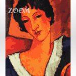 Amedeo Modigliani, Cora Madou, akrylowo.pl sklep z obrazami do malowania po numerach, reprodukcjami wielkich artystów i malarzy