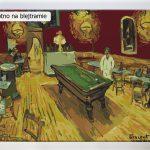Vincent van Gogh, Kawiarnia w nocy, the night cafe, Le Cafe de nuit akrylowo.pl sklep z obrazami do malowania po numerach, reprodukcjami wielkich artystów i malarzy