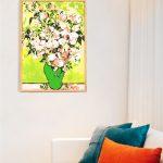 Vincent van Gogh, Róże w wazonie akrylowo.pl sklep z obrazami do malowania po numerach, reprodukcjami wielkich artystów i malarzy