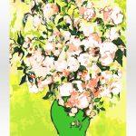 Vincent van Gogh, Róże w wazonie akrylowo.pl sklep z obrazami do malowania po numerach, reprodukcjami wielkich artystów i malarzy