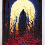 Mroczne opowieści cz.1 akrylowo.pl sklep z obrazami do malowania po numerach, malowanie po numerach, maluj numerami, wzory po numerach, dla dzieci, reprodukcje, malarze, łatwe, proste, tanie, wysoka jakość, dla początkujących, bajki, blejtram, płyta z ramą, płytka bez ramy, obrazy do malowania