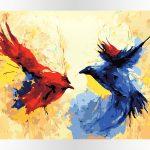 Wirując w locie akrylowo.pl sklep z obrazami do malowania po numerach, malowanie po numerach, maluj numerami, wzory po numerach, dla dzieci, reprodukcje, malarze, łatwe, proste, tanie, wysoka jakość, dla początkujących, bajki, blejtram, płyta z ramą, płytka bez ramy, obrazy do malowania