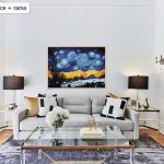 Gwiaździsta noc zimą, Vincent van Gogh, świetne obrazy do malowania po numerach, wspaniałe wzory malowane numerami, sklep akrylowo.pl obrazy do samodzielnego wykonania dla dzieci i zaawansowanych