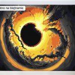 Horyzont zdarzeń. Czarna dziura. Wspaniałe, piękne, dopracowane obrazy malowane po numerach. Sklep akrylowo.pl to wymarzone miejsce dla malarzy amatorów. Maluj numerami. Dla dzieci i dorosłych.