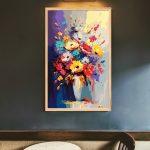 Bukiet barw. Kwiaty. Panorama. Wspaniałe, piękne, dopracowane obrazy malowane po numerach. Sklep akrylowo.pl to wymarzone miejsce dla malarzy amatorów. Maluj numerami. Dla dzieci i dorosłych. Akrylowo.pl polski producent malowania po numerach.