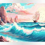 Morskie opowieści. Wspaniałe, piękne, dopracowane obrazy malowane po numerach. Sklep akrylowo.pl to wymarzone miejsce dla malarzy amatorów. Maluj numerami. Dla dzieci i dorosłych. Akrylowo.pl polski producent malowania po numerach.