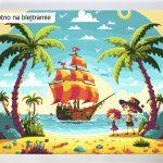 Wyspa skarbów. Wspaniałe, piękne, dopracowane obrazy malowane po numerach. Sklep akrylowo.pl to wymarzone miejsce dla malarzy amatorów. Maluj numerami. Dla dzieci i dorosłych.