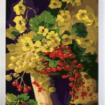 Bukiet z owocami. Obraz do malowania po numerach polskiego producenta akrylowo.