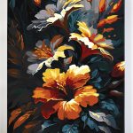 Gasnący kolor. Obraz do malowania po numerach polskiego producenta akrylowo.