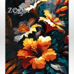 Gasnący kolor. Obraz do malowania po numerach polskiego producenta akrylowo.