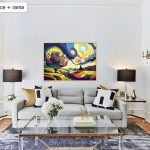 Kolorowe pola. Vincent van Gogh, inspiracje. Malowanie po numerach, sklep akrylowo. Producent.