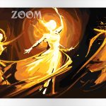 Taniec świateł. Obraz do malowania po numerach polskiego producenta akrylowo.