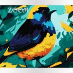 Malowanie po numerach. Sklep akrylowo. Ptaki.