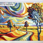 W drogę. Vincent van Gogh, inspiracje. Malowanie po numerach, sklep akrylowo. Producent.