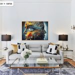 Malowanie po numerach. Sklep akrylowo. Abstrakcja, twarz.