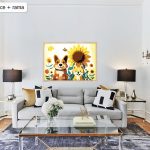 Malowanie po numerach. Sklep akrylowo. Psy.