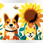 Malowanie po numerach. Sklep akrylowo. Psy.