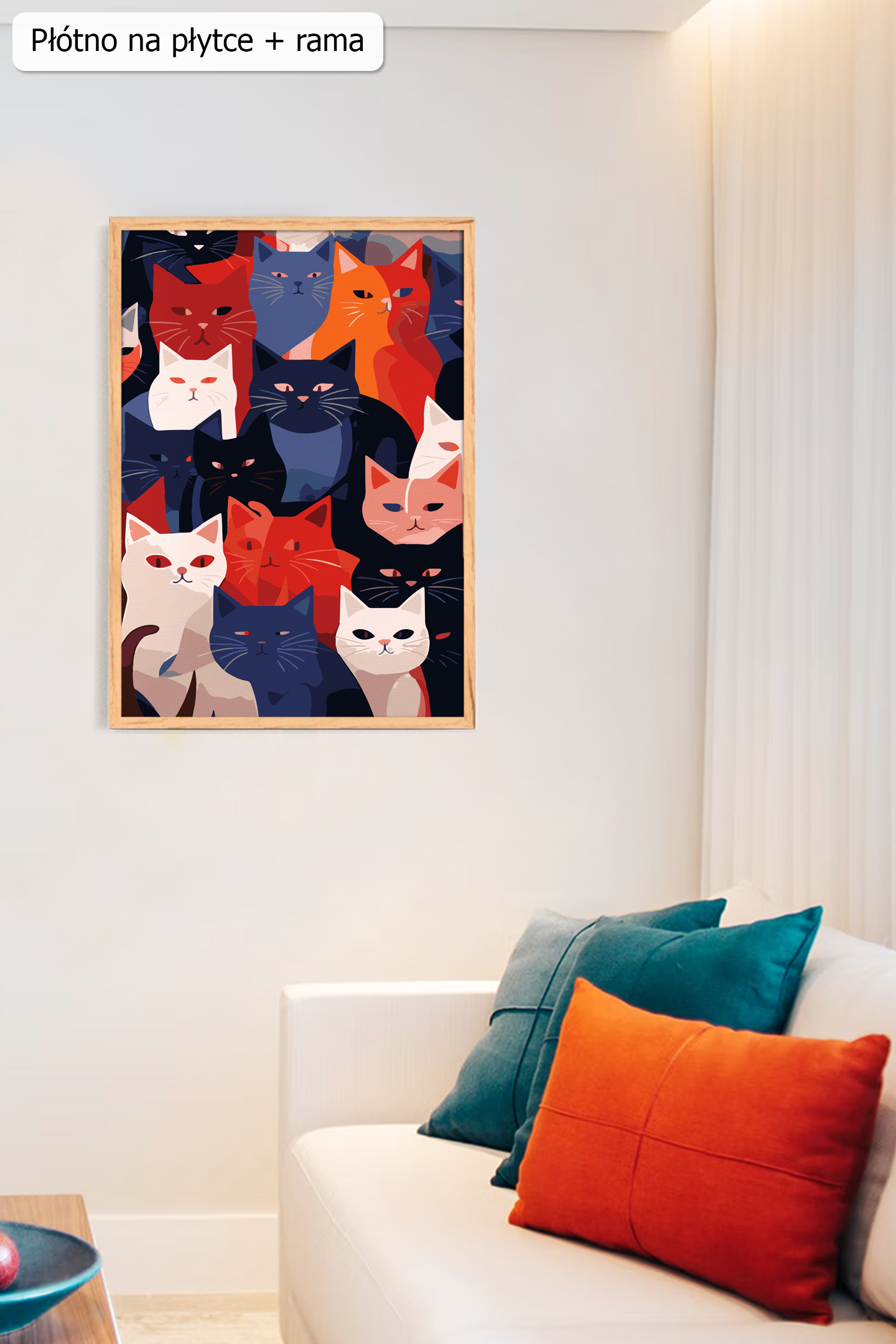 Malowanie po numerach. Kotki.