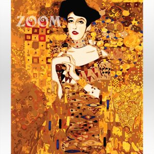 Malowanie po numerach. Gustav Klimt. Złota dama.