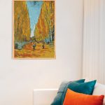 Malowanie po numerach. Polski producent. Les Alyscamps. Vincent van Gogh.