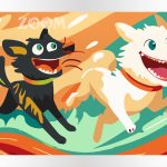 Malowanie po numerach, ręcznie wykonane, w 100% polskie. Dla dorosłych, dla dzieci. Pies, piesek, pieski, psiaki.