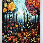 Malowanie po numerach, ręcznie wykonane, w 100% polskie. Dla dorosłych, dla dzieci. Drzewa, kwiaty, kolory, fantazja.