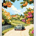 Polskie malowanie po numerach, Kup, a przekonasz się, że warto zapłacić za wysoką jakość. Włochy, Toskania.