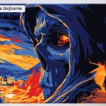 Malowanie po numerach dla wymagających. Akrylowo. Fantasy, dark