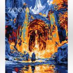 Malowanie po numerach dla wymagających. Akrylowo. Fantasy, dark